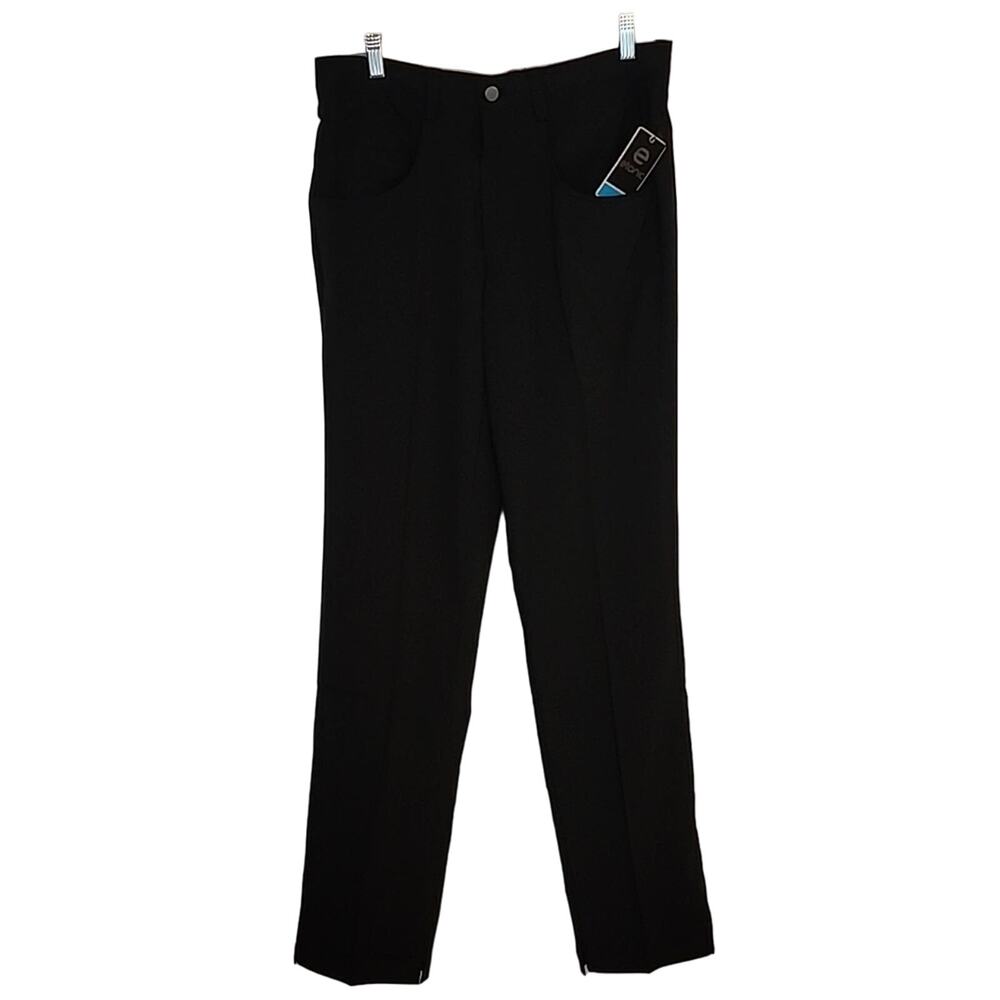 Etonic 32x34 Stretch Easy Care Pants, NWT, Black